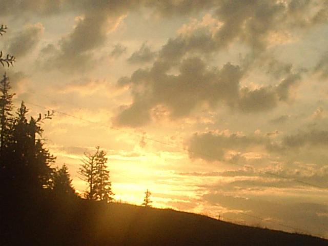 2005 - 020.jpg - Sonnenuntergang auf dem Hochfelln